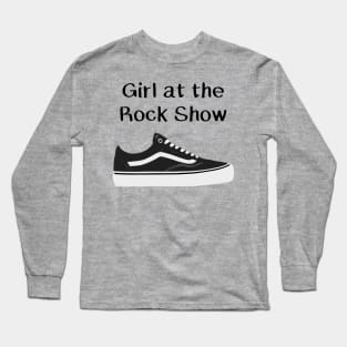 Girl at the rock show Long Sleeve T-Shirt